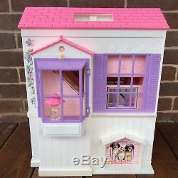 barbie fold up dollhouse