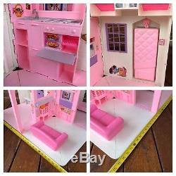 barbie folding pretty house 1996