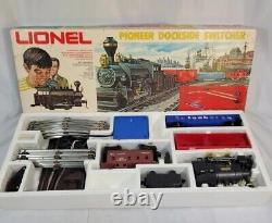 1 Vintage Lionel Pioneer Dockside Switcher Group Set- O Engine 8209 with Box