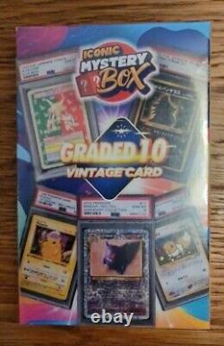 10's ALL DAY Pokemon Mystery Box vintage holo from PSA, BGS or CGC