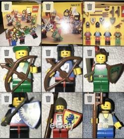 100% COMPLETE LEGO CASTLE SYSTEM SET 6103 MINIFIGURE KNIGHTS ADULT OWNED With BOX