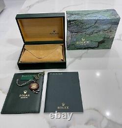 100% Genuine Vintage Rolex Datejust Box FULL Booklets And Tags Set MINT