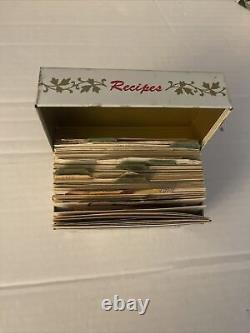 1000s of Vintage Recipes Hand Written/Clippings On 3x5 Cards In Organizing Boxes