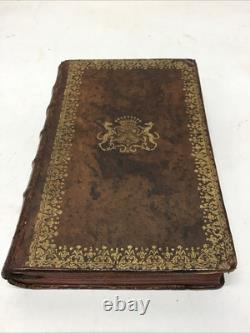 1786 Leather Book with Secret Storage Box To Hide Your Valuables/Beautiful