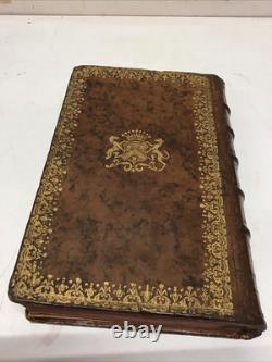 1786 Leather Book with Secret Storage Box To Hide Your Valuables/Beautiful