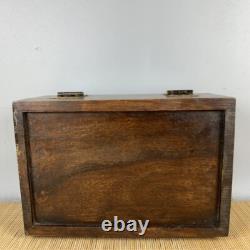 18 cm China Rosewood Box Jewelry box natural wood Box storage box