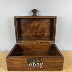 18 cm China Rosewood Box Jewelry box natural wood Box storage box