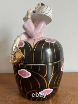 1920s RobJ Paris. Marquise. Art déco. Bonbonnière