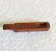 1930s Vintage Wooden Brass Work Sliding Pencil Pen Box Desktop Collectible Wd886