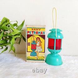 1950s Vintage Baby Petromax Lantern Lamp Plastic Toy Kids Props In Cardboard Box