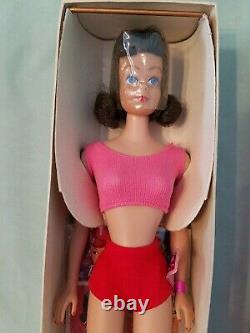 1963 Midge Freckle Brunette Barbie Mattel Doll 860 Original Box Nrfb Nwt