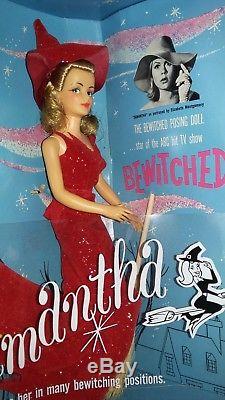 1965 Ideal Doll BEWITCHED DOLL Samantha red costume in ORIGINAL box RARE Vintage