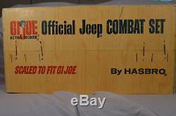 1965 VINTAGE HASBRO GI JOE US ARMY 5-STAR HQ-26 JEEP 7000 with TRAILER + BOX