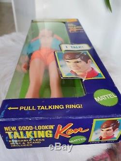 1969 TALKING KEN Barbie doll NEW in Box #1111 Vintage 1960's Rare new KEN Doll