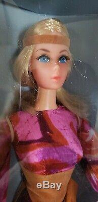 1970 LIVE ACTION Barbie Doll Vintage 1970's Mod barbie #1155 in mint box NRFB