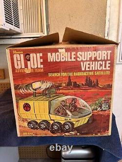 1972 Vintage HASBRO GI JOE ADVENTURE TEAM MOBILE SUPPORT VEHICLE COMPLETE & BOX