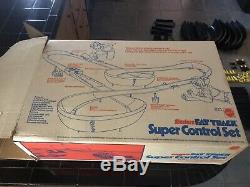1972 Vintage Mattel Sizzler Fat Track Super Control Set in Original Box