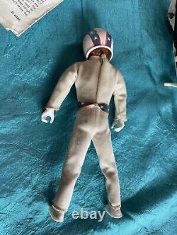 1975 Vintage Ideal EVEL KNIEVEL Stunt Cycle/Launcher/Set/Box & Instructions EXC