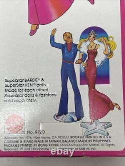 1976 SUPERSTAR BARBIE #9720 Mattel New In Box Excellent condition see photos VTG