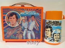 1979 Canadian Buck Rogers Vintage Plastic Lunch Box & Thermos From Canada Rare