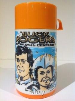 1979 Canadian Buck Rogers Vintage Plastic Lunch Box & Thermos From Canada Rare