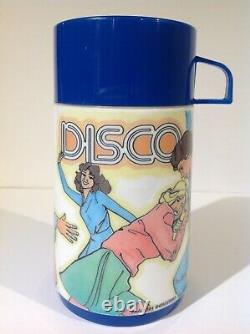 1979 Canadian Disco Vintage Plastic Lunch Box & Thermos From Canada Rare
