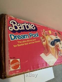 1980 Vintage BARBIE DREAM POOL Sealed Complete Mint In Box