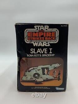 1981 Vintage Star Wars ESB Empire Strikes Back Slave 1 Complete Boxed