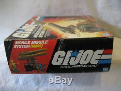 1982 vintage GI Joe MMS Mobile Missile System vehicle with box 80s G. I. Hasbro toy