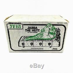 1983 Vtg Kenner Star Wars Jabba the Hutt Action Playset Sears Line Art with Box