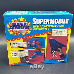 1984 KENNER SUPER POWERS SUPERMAN SUPERMOBILE sealed nib box vehicle vintage toy