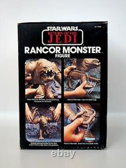 1984 Star Wars ROTJ Rancor Monster Vintage Creature Kenner, Boxed with Insert