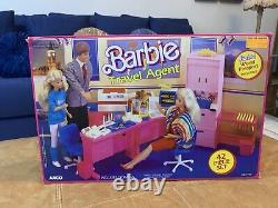 1986 Barbie Travel Agent Playset Vintage Arco Playset Sealed Box