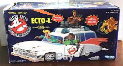 1986 ECTO-1 100% COMPLETE withBOX VINTAGE THE REAL GHOSTBUSTERS