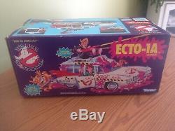 1986 ECTO 1 COMPLETE withBOX AND INSTRUCTIONS VINTAGE THE REAL GHOSTBUSTERS KENNER
