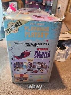 1988 Pee Wee's PlayHouse PlaySet MIB Sealed Peewee New Matchbox Vintage