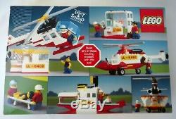 1989 Lego 6482 Rescue Helicopter Legoland Town System NEW Light & Sound Unopened