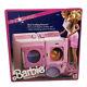 1990 Barbie Doll Washer And Dryer Pink Sparkles In Box Factory Sealed