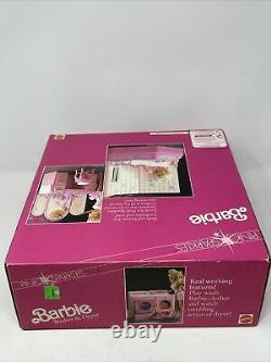 1990 Barbie Doll Washer and Dryer Pink Sparkles in Box Factory Sealed