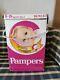 1x Full Box Pampers Vintage 80's Size Maxi Vtg Vintage Diapers Plastic Backed