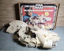 1st Issue Star Wars Vintage 1978 Millennium Falcon Orig. Kenner Complete WithBox