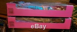 2 New In Box Matel Jewel Hair Mermaid Barbie And Midge
