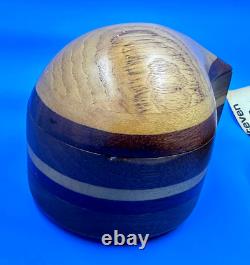 2 Wood Box by Steven Spiro Furniture Vintage Design Circa 1980 and Rare