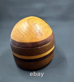 2 Wood Box by Steven Spiro Furniture Vintage Design Circa 1980 and Rare