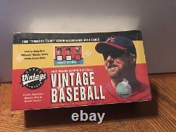 2001 Upper Deck Vintage Baseball Factory Sealed Hobby Box Free Shipping