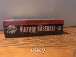 2001 Upper Deck Vintage Baseball Factory Sealed Hobby Box Free Shipping