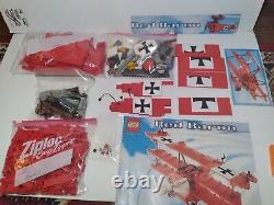 2002 LEGO Creator Expert 10024 Red Baron Set with Instructions (No Box) Retired