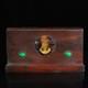 25 Cm China Natural Mahogany Wood Jewelry Box Inlay Shell Wood Box Storage Box