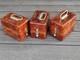 3 Pcs Soviet Bakelite Box. Ussr Bakelite Ammo Box Vintage Military Ussr Bakelite