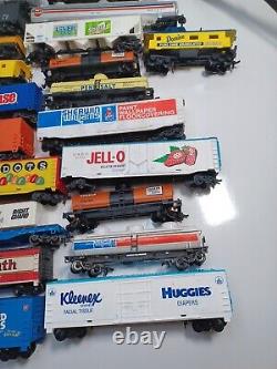 36 Vintage HO Scale Brand Advertising Billboard Train Cars Jello Baby Ruth Coke